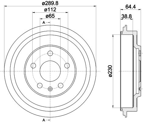 HELLA PAGID Jarrurumpu 8DT 355 302-561